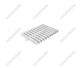 Переливная решетка 1-е. соед. AquaViva 245*25mm Classik 43 шт/1м. пог
