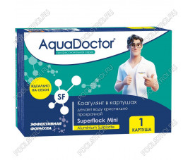 Коагулянт AquaDoctor Superflock Mini в картушах 1 шт Коагулянт AquaDoctor Superflock Mini в картушах 1 шт