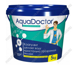 Коагулянт AquaDoctor FL для очистки воды в гранулах 5кг Коагулянт AquaDoctor FL для очистки воды в гранулах 5кг