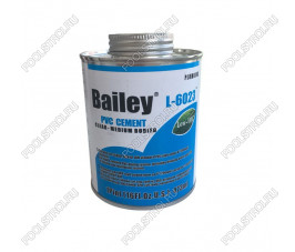 Клей для труб ПВХ Bailey L-6023 473 мл Клей для труб ПВХ Bailey L-6023 473 мл