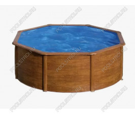 Морозоустойчивые бассейны MAGIC POOL (3,6х1,32м) (цвет дерево)