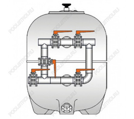 Гайка крышки префильтра насоса Aquaviva VWS/STP 25-120