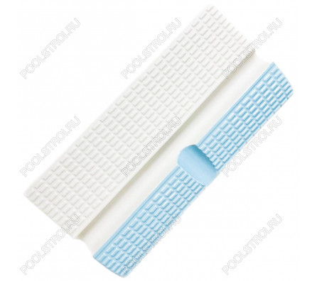Поручень бортовой с водостоком SertekPool 244х119 (Blue)