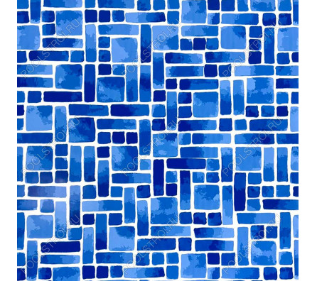 Лайнер Aquaviva Blocks 2,05x25,2m (51,66м.кв)