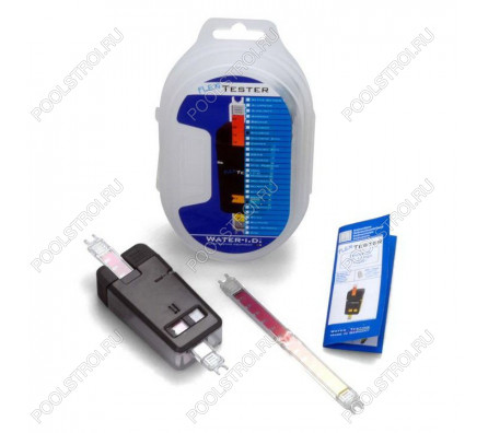 Тест-полоска FlexiTester Cyanuric Acid, Циануровая кислота (20 - 80 мг/л) + шприц 3 мл