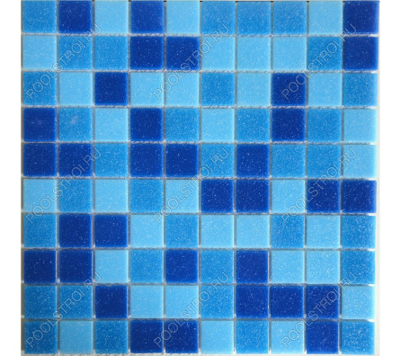 Мозаика для бассейна стеклянная Aquaviva Majorca Light (УП.)