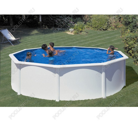 Морозоустойчивый бассейн MAGIC POOL (4,6х1,32м) (белый)